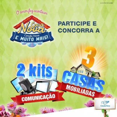 Promoção Casa Nova CN 2013