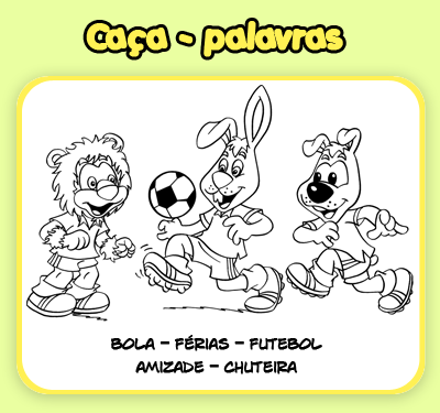 Caça-Palavras - Cantinho da Criança