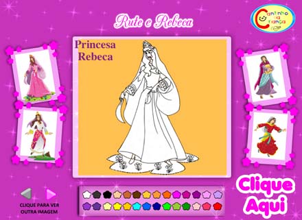 princesas para colorir 26 –  – Desenhos para Colorir