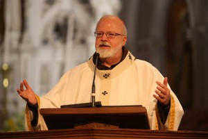 Cardinal Seán O'Malley giving the homily to the soon to be new priests of the Archdiocese of Boston. Photo George Martell/Pilot Media Group. Creative Commons License some rights reserved. 