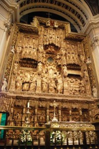 Altar da Catedral de Nossa Senhora del Pilar