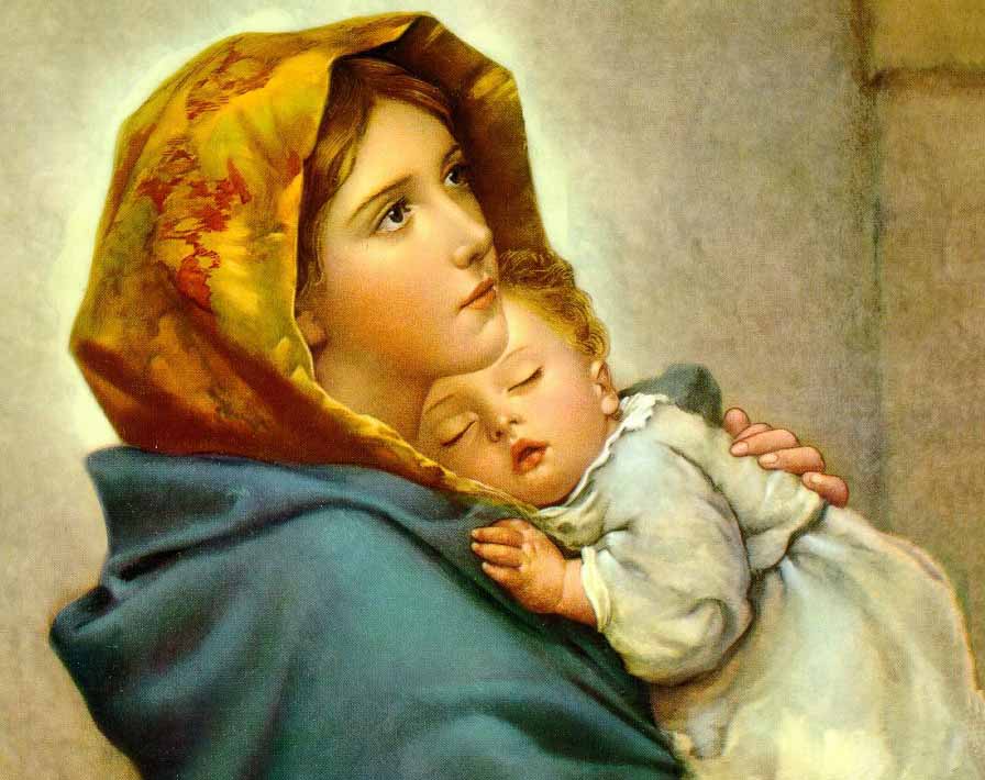Resultado de imagem para fotos de maria santissima mae de jesus