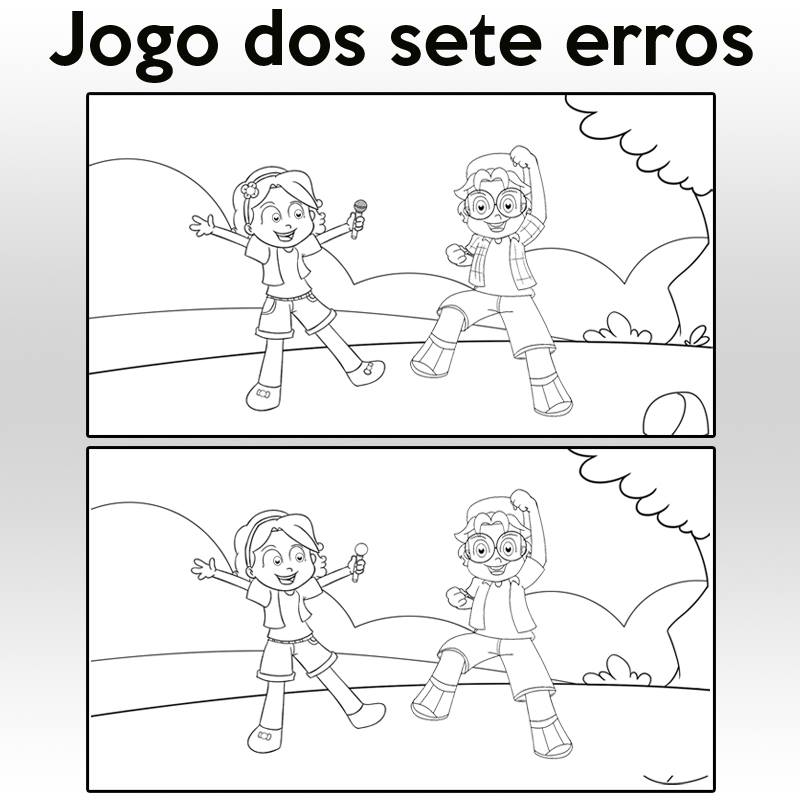 Jogo Sete Erros - Canção Nova Kids