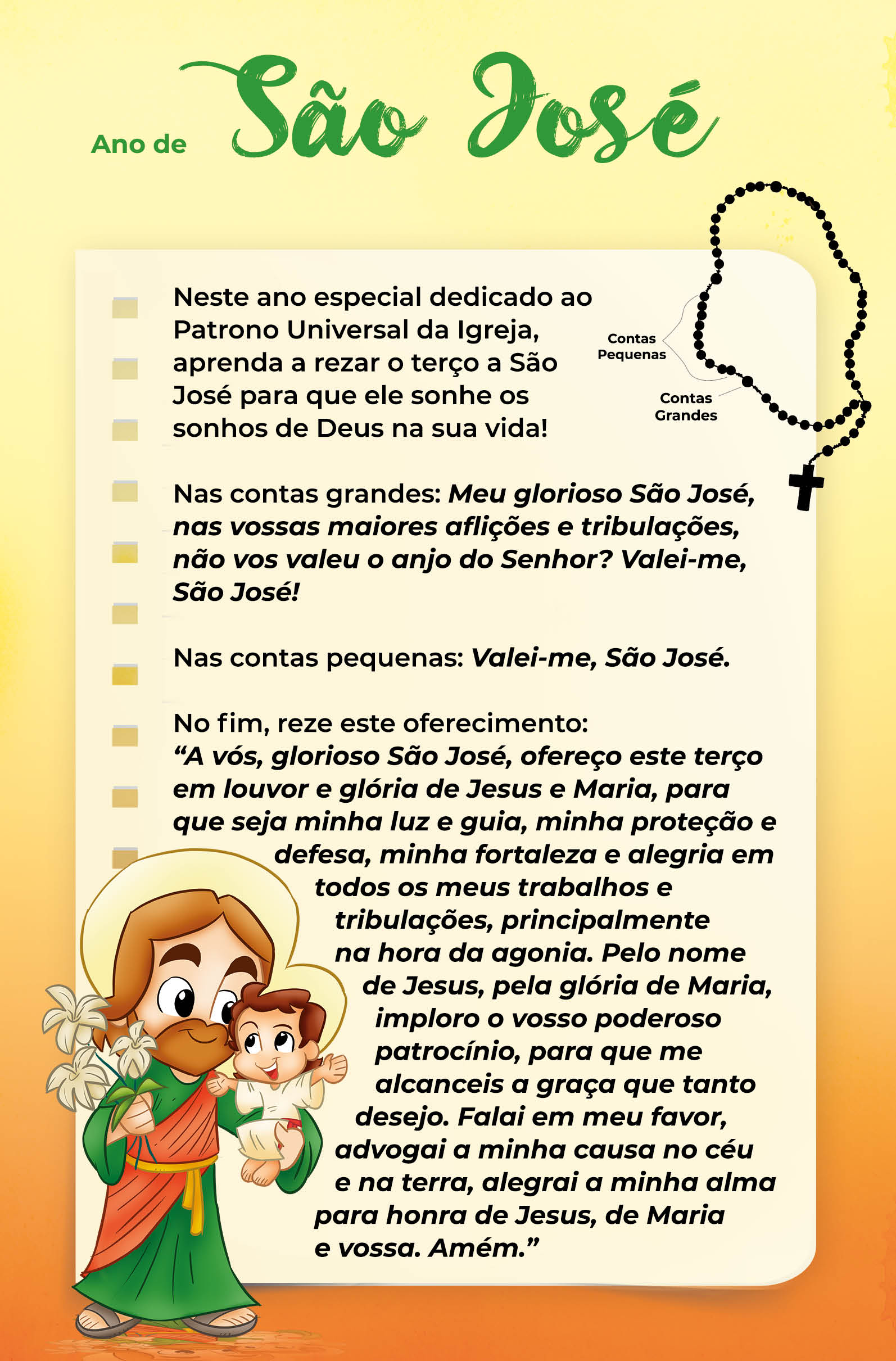 30 dias com Maria: São José rogai por nós! - Pais e catequistas