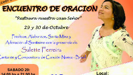Programa del Encuentro: “Restaura nuestra Casa Señor”