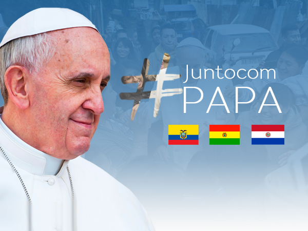 Visita do Papa à América do Sul terá cobertura em tempo real