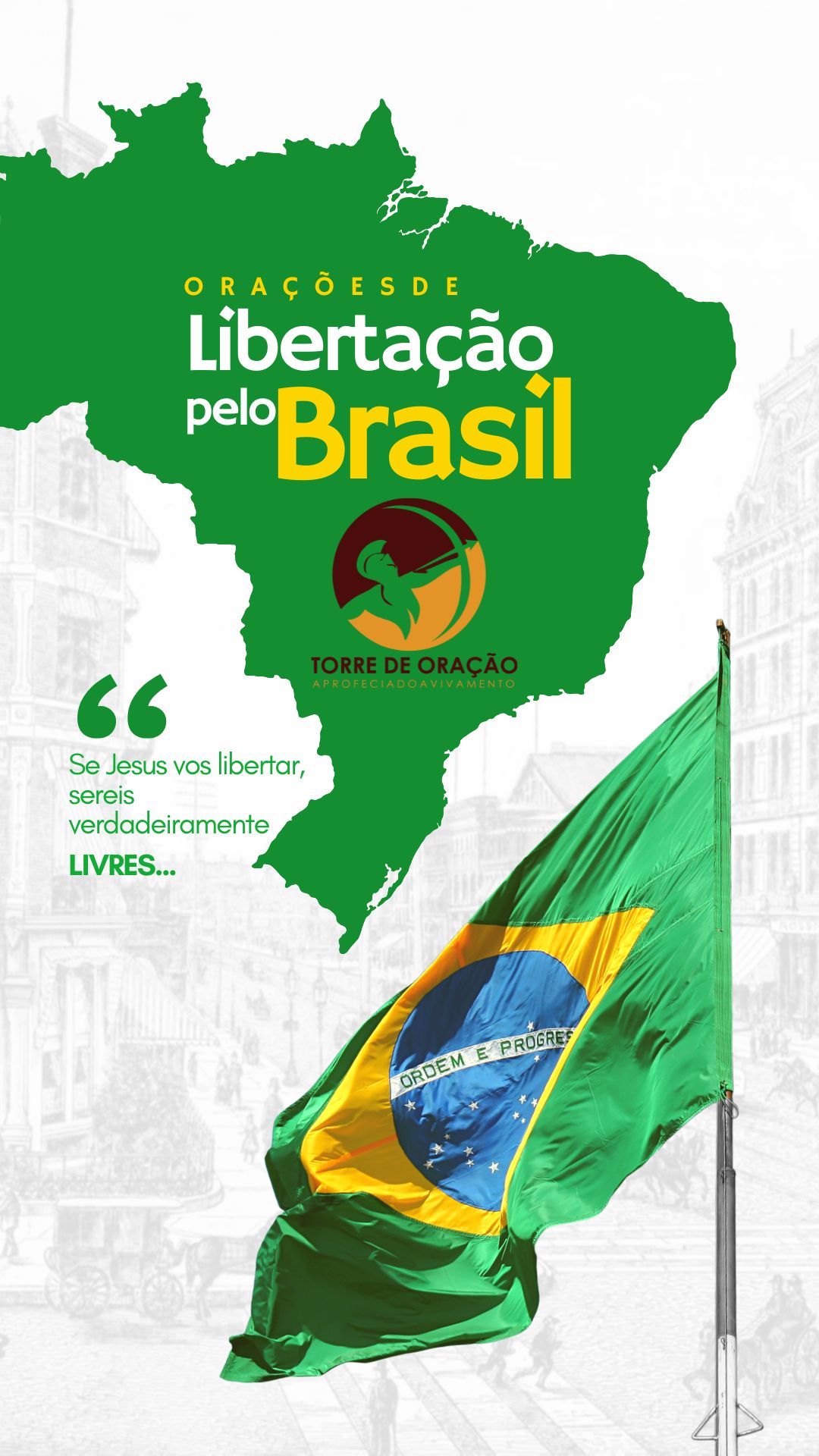 Orações de Libertação pelo Brasil
