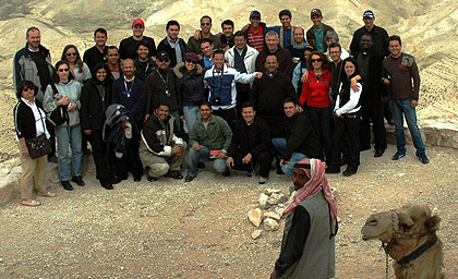 Visita ao Monte da Tentação no Deserto da Judeia