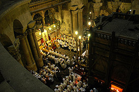 Vigìia Pascal em Jerusalém