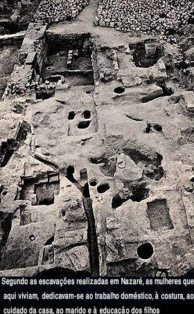 Escavações em Nazaré, Israel
