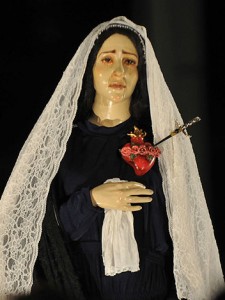 A Virgem Maria foi formada no sofrimento