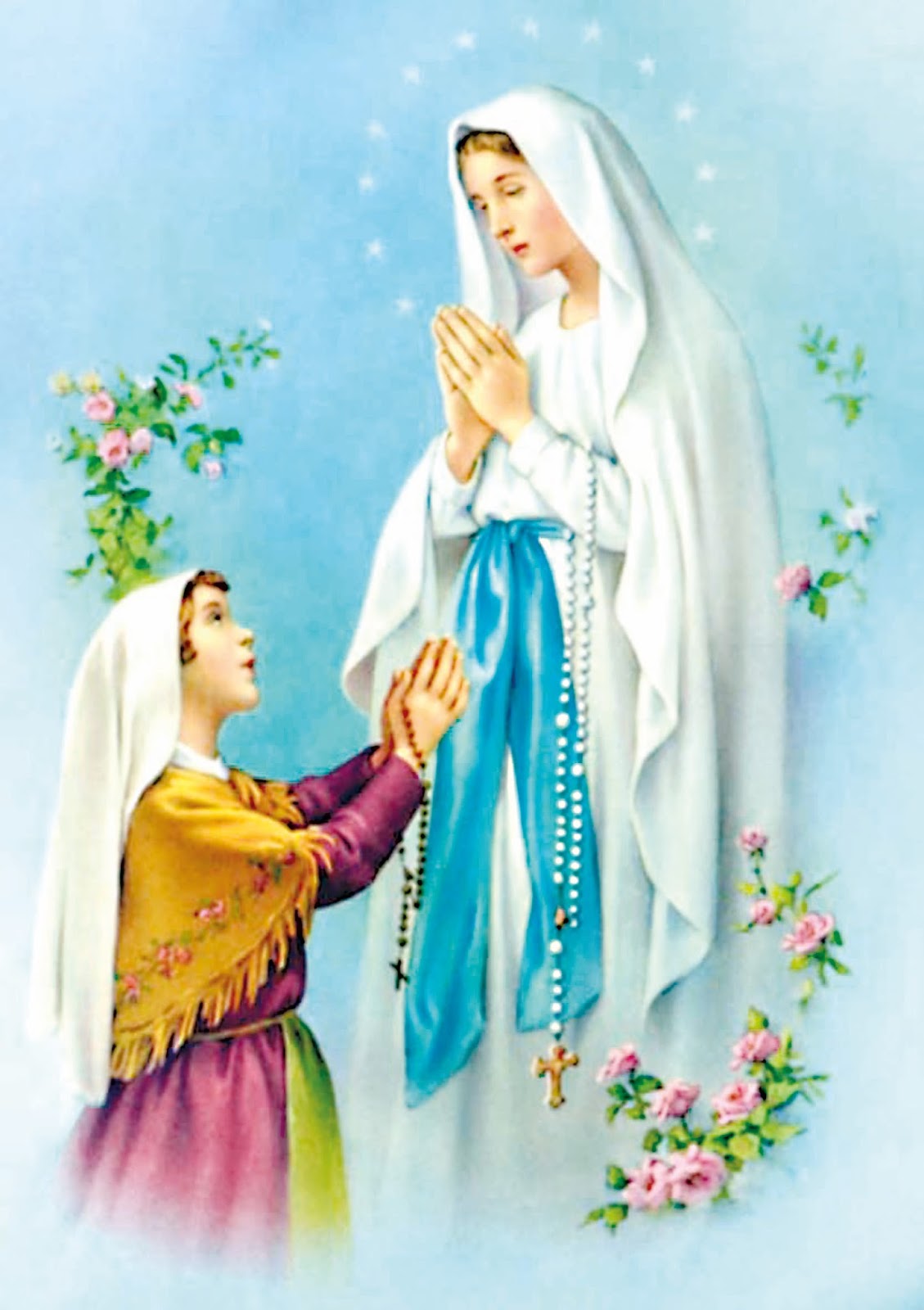 A mensagem de Nossa Senhora de Lourdes Todo de Maria