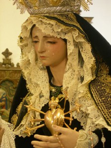 A oração da Coroa das Sete Dores de Nossa Senhora