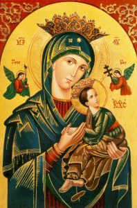 A história do ícone de Nossa Senhora do Perpétuo Socorro