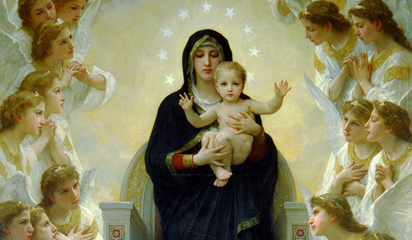 A Virgem Maria é a imagem mais perfeita e acabada da beleza de Deus.