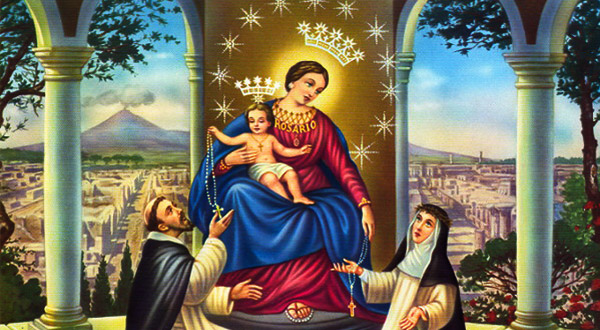 Neste mês de outubro, meditemos sobre a dignidade de Nossa Senhora e as excelências do Santo Rosário. 