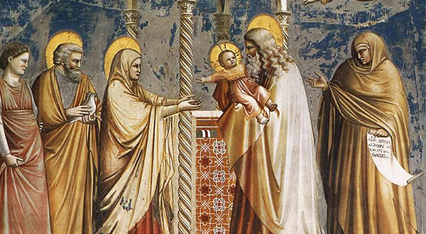 Meditemos com Santo Afonso Maria de Ligório sobre a Purificação da Virgem Maria e a Apresentação do Menino Jesus no Templo.