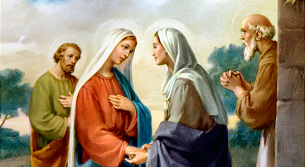 Meditemos sobre a alegria, a consolação e a santificação que acompanham o mistério da Visitação da Virgem Maria.