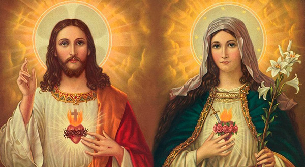 Conheça a íntima ligação que existe entre as devoções ao Sagrado Coração de Jesus e ao Imaculado Coração de Maria.