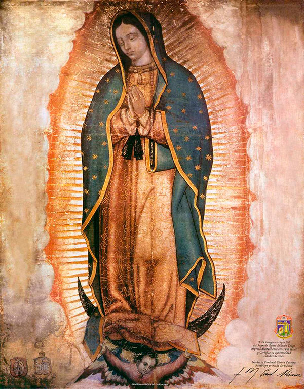 Meditemos com Nossa Senhora de Guadalupe sobre a segunda vinda de seu Filho Jesus Cristo, nosso Senhor.