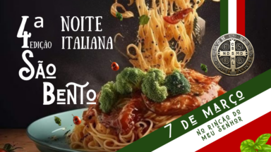 Noite Italiana 2026: 4 tipos de massas e carnes para comer à vontade