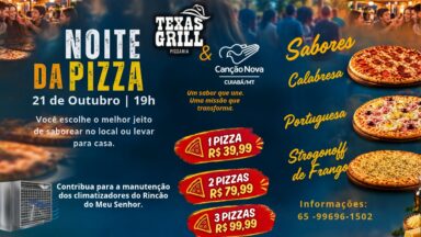 NOITE DA PIZZA na Canção Nova em VG [Rincão]