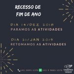 Recesso de Fim de Ano - Canção Nova Curitiba