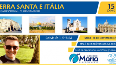 Peregrinação para Terra Santa e Itália saindo de Curitiba