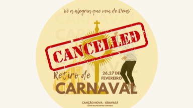 Cancelamento do retiro de carnaval