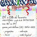 Retiro de Carnaval 2017