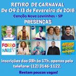 Retiro de Carnaval 2018