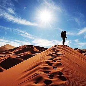 Andar no deserto da Oracao