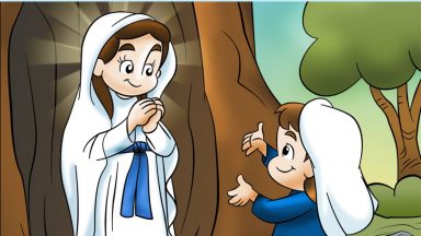 Viva Nossa Senhora de Lourdes!
