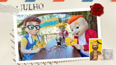 Diversão e evangelização durante as férias das crianças
