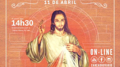 Canção Nova Rio de Janeiro promoverá a Festa da Divina Misericórdia