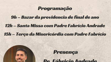 Quarta-feira da providência com Padre Fabrício Andrade