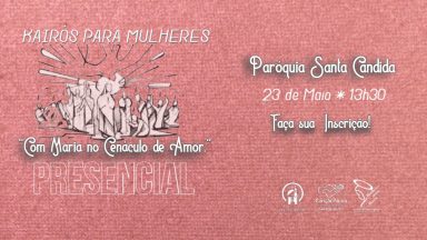 Canção Nova realiza evento para mulheres, em São Paulo, em 23/05