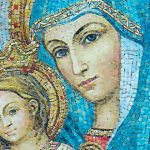 O mosaico de Maria que recorda o atendado ao Papa Wojtyla