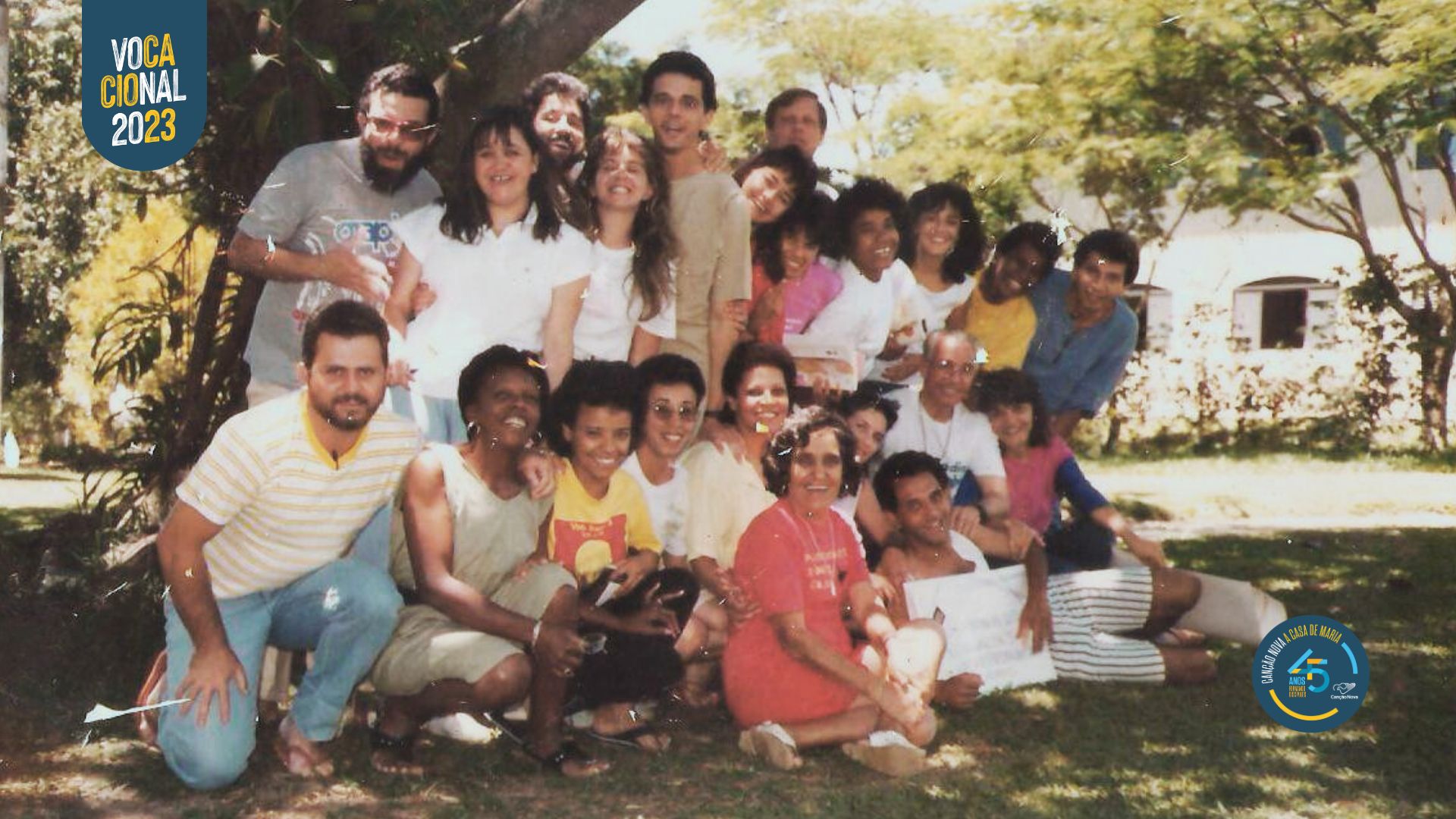 Comunidade nos inícios em Cachoeira Paulista