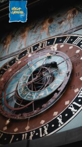 Relógio da Republica Tcheca na Catedral 